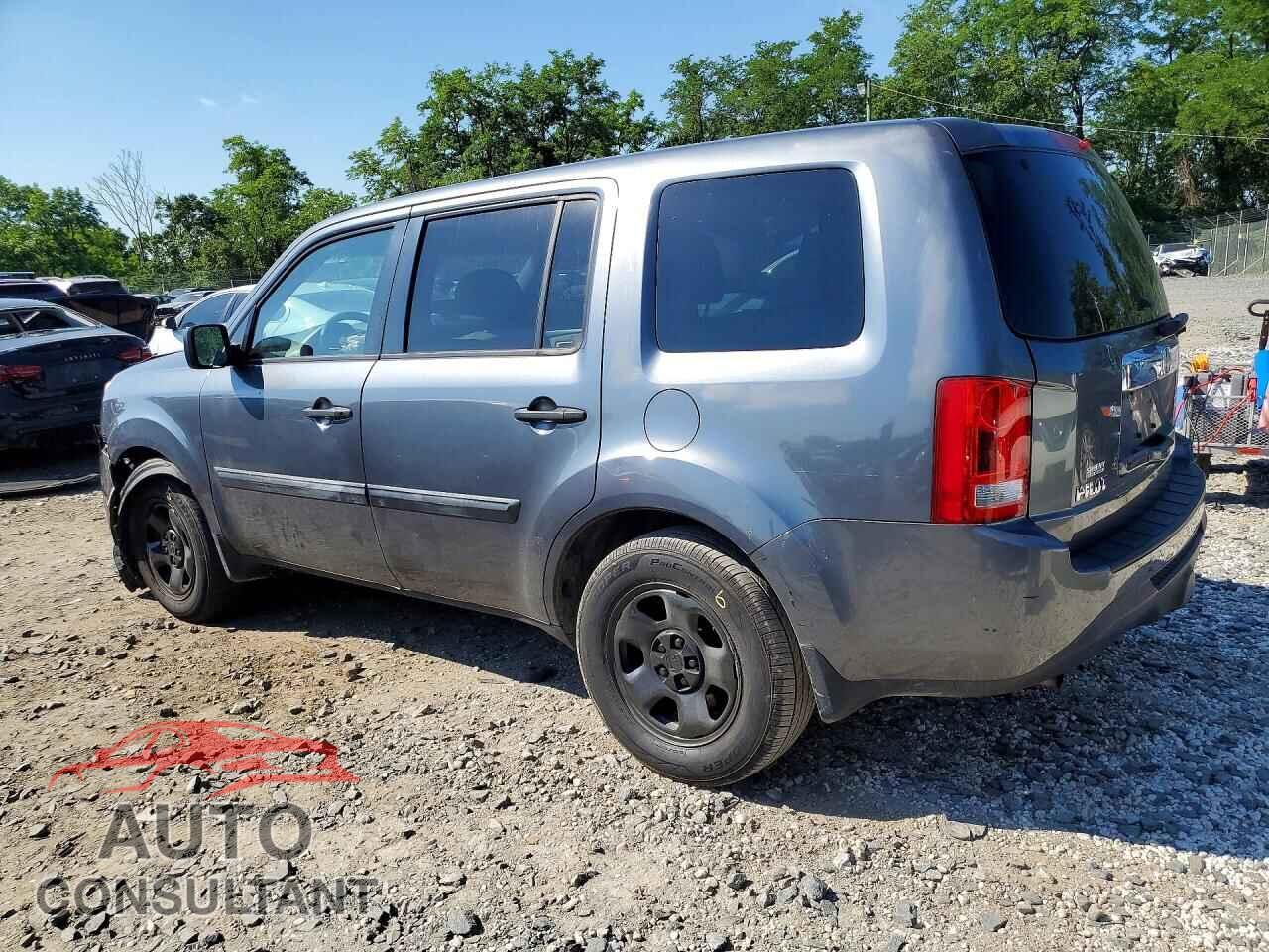 HONDA PILOT 2013 - 5FNYF4H23DB014352