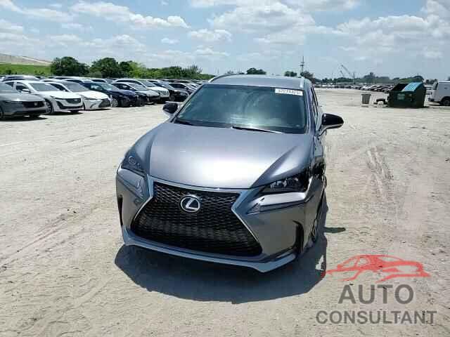 LEXUS NX 2017 - JTJYARBZ4H2069772