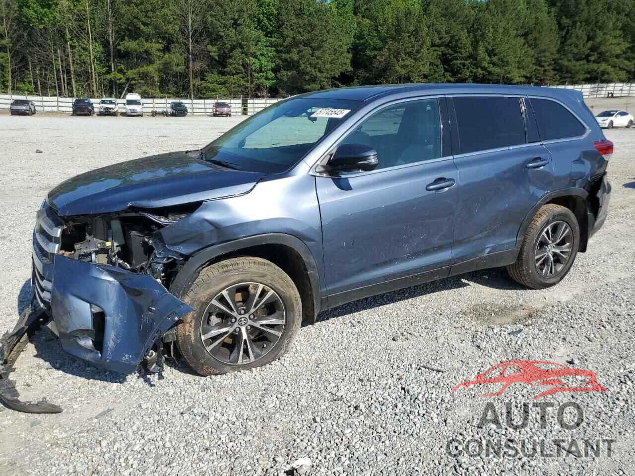 TOYOTA HIGHLANDER 2019 - 5TDBZRFH2KS940185