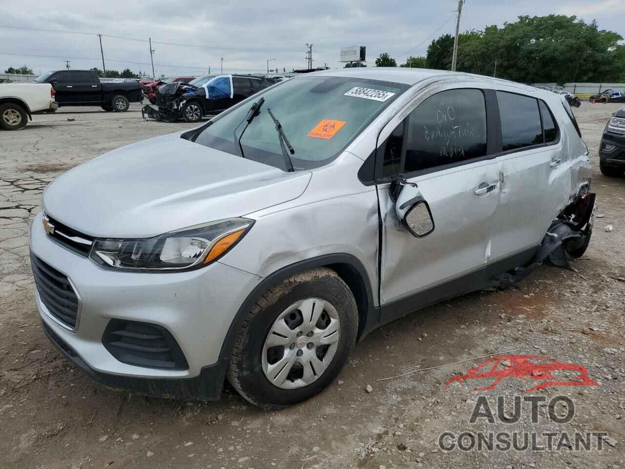 CHEVROLET TRAX 2017 - KL7CJKSB8HB088930