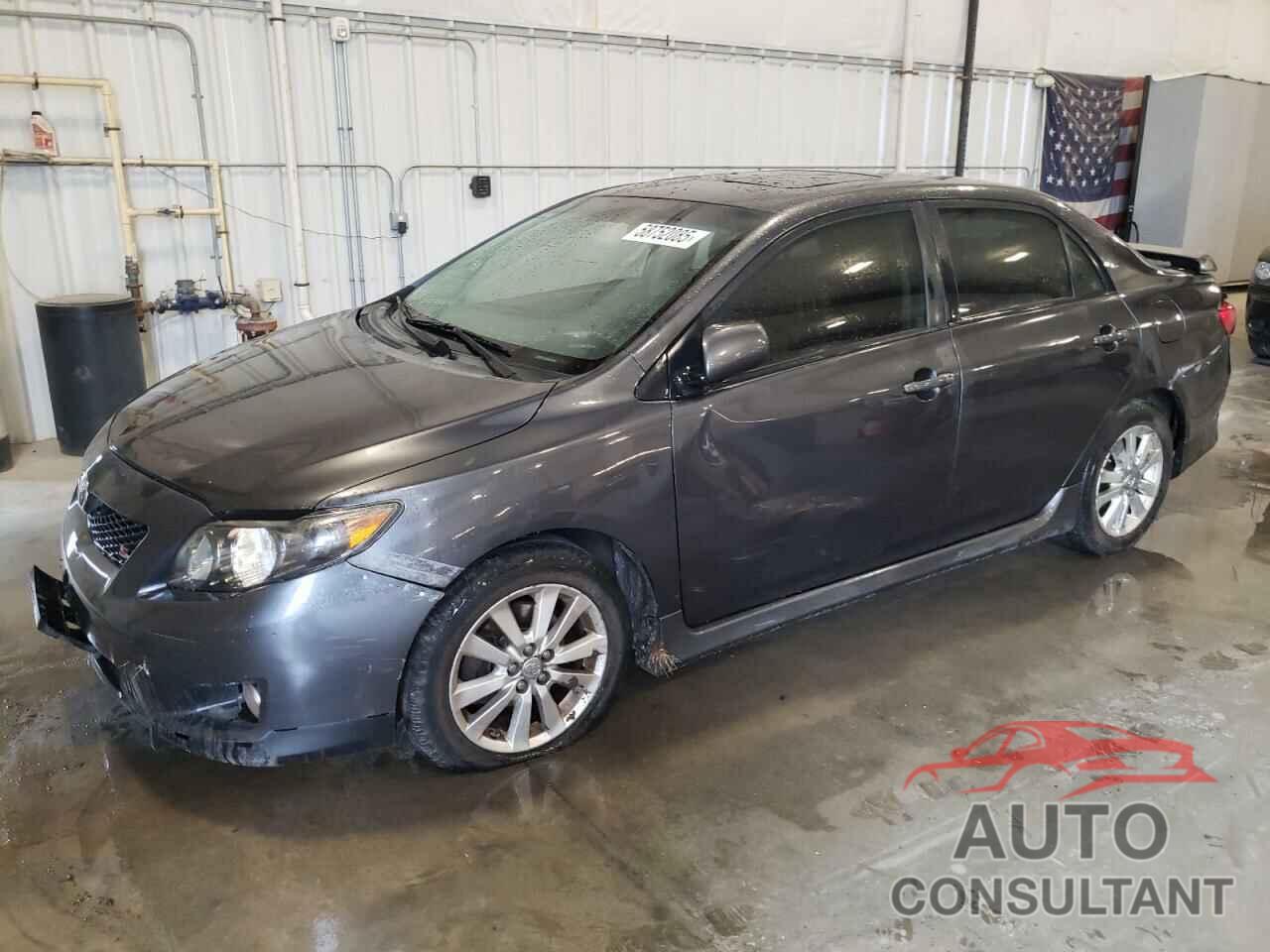 TOYOTA COROLLA 2009 - 1NXBU40E49Z094921