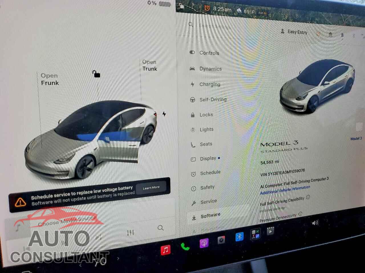 TESLA MODEL 3 2021 - 5YJ3E1EA0MF059076