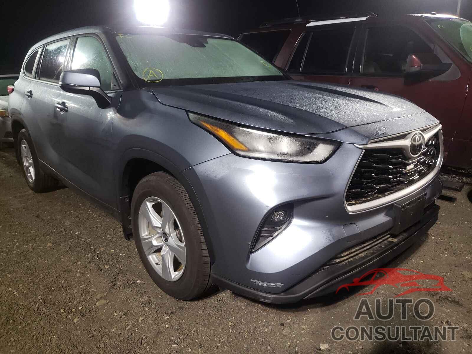 TOYOTA HIGHLANDER 2020 - 5TDBZRBH5LS041036