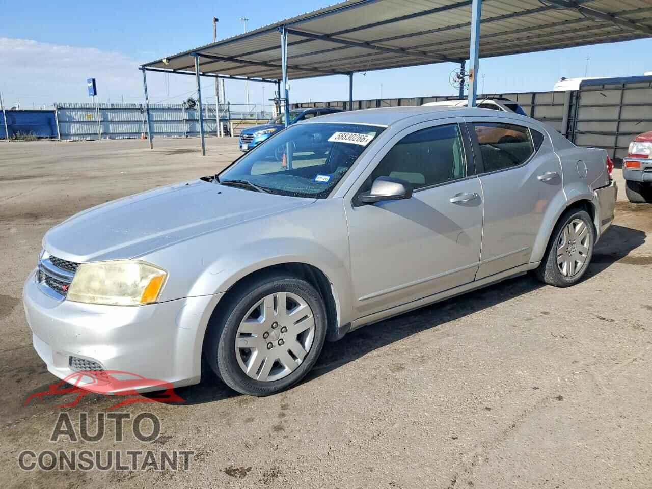 DODGE AVENGER 2012 - 1C3CDZAB1CN242538