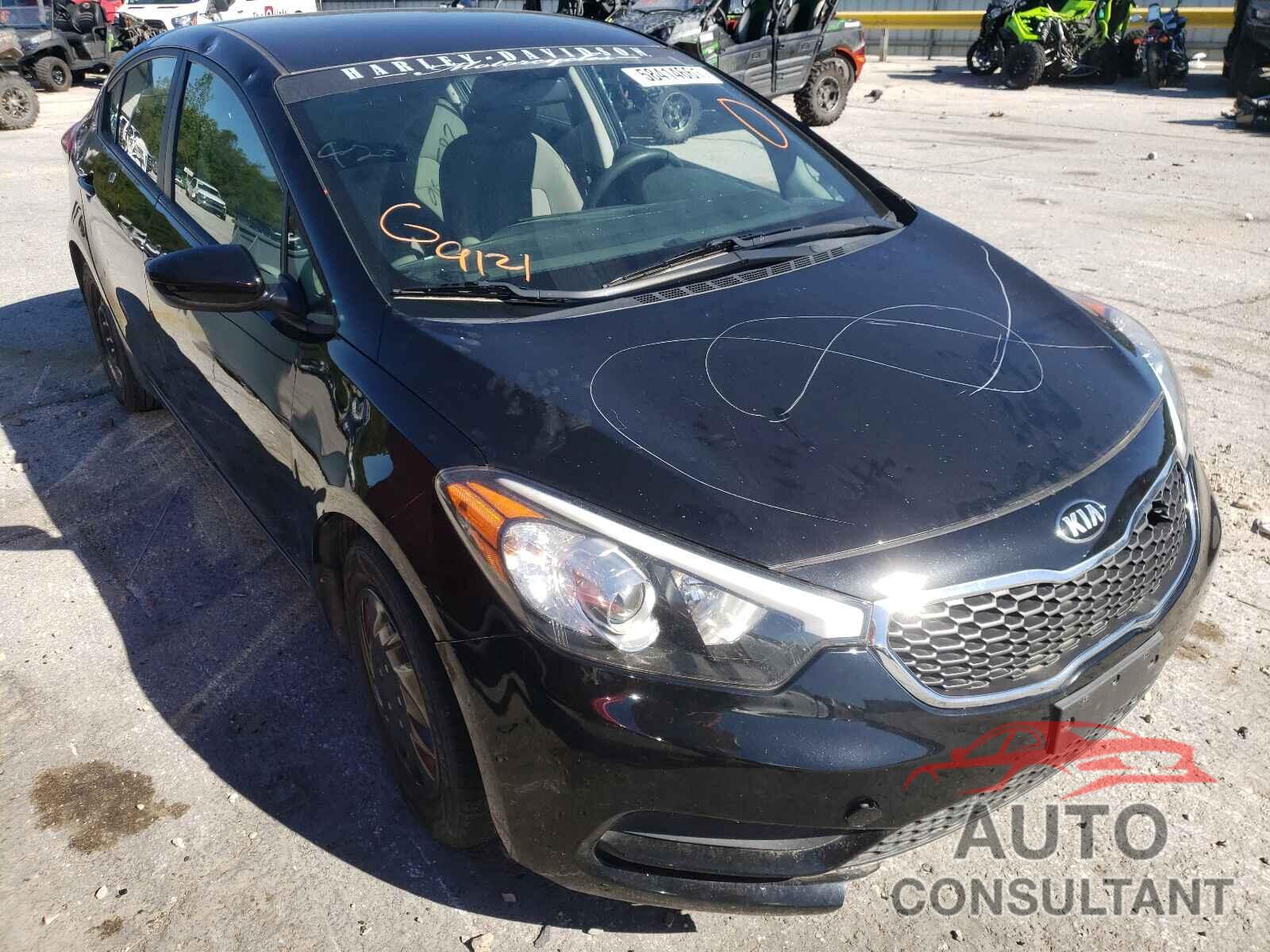 KIA FORTE 2016 - KNAFK4A6XG5519467