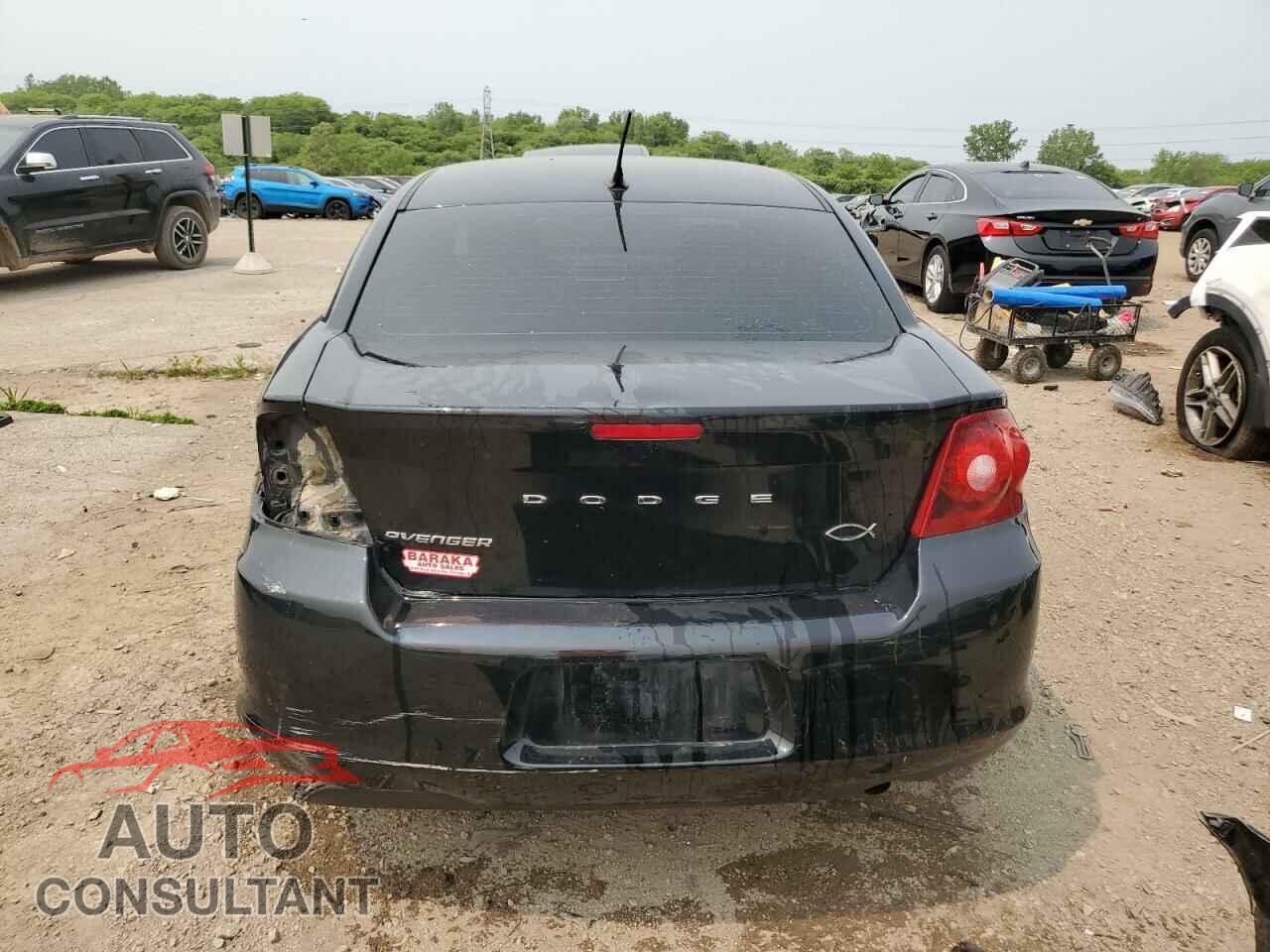 DODGE AVENGER 2013 - 1C3CDZAB9DN603371