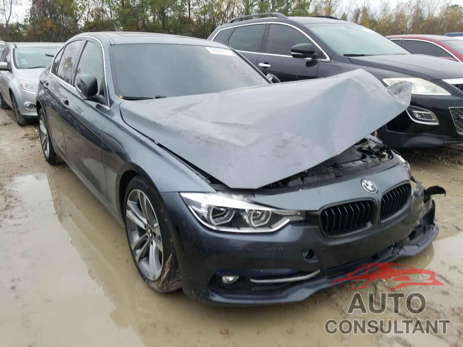BMW 3 SERIES 2017 - WBA8B9G35HNU56301