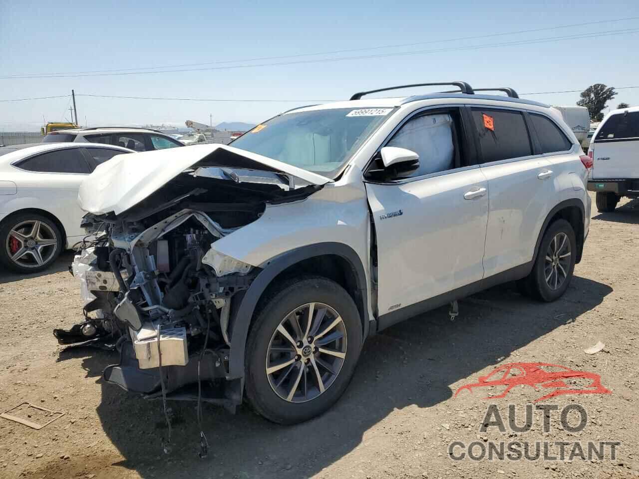 TOYOTA HIGHLANDER 2019 - 5TDJGRFH7KS057104