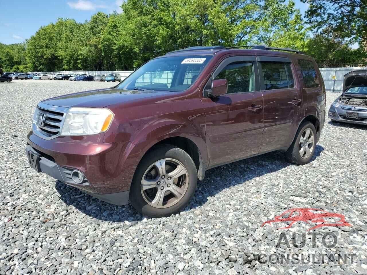 HONDA PILOT 2013 - 5FNYF4H56DB011021