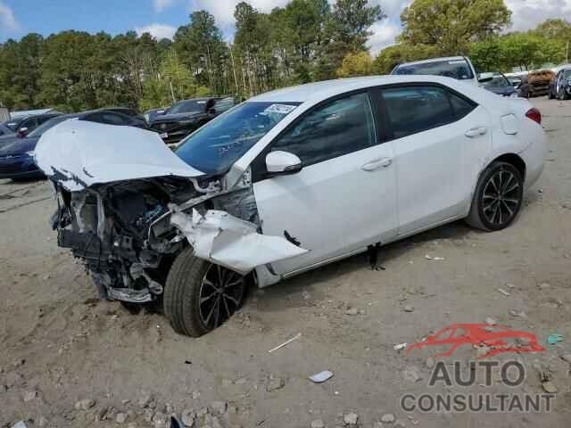 TOYOTA COROLLA 2019 - 2T1BURHE2KC165297