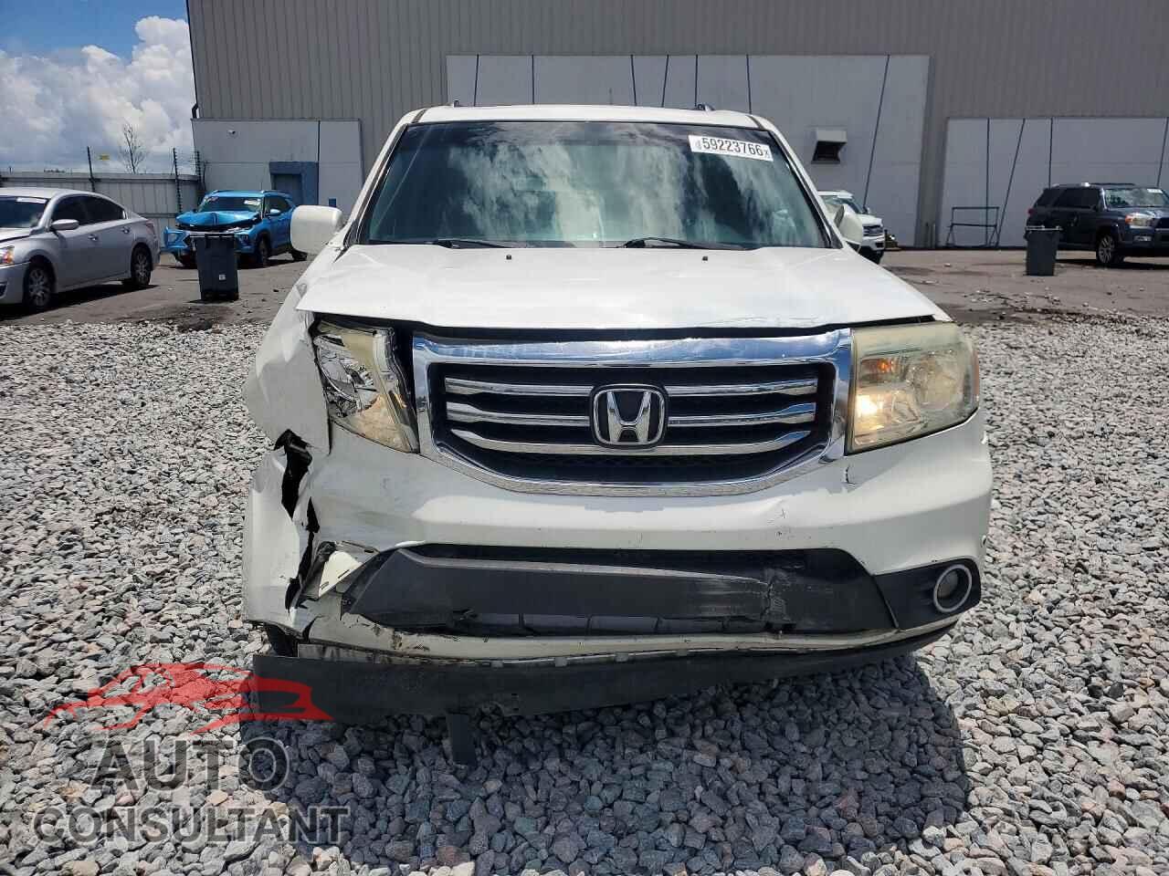 HONDA PILOT 2013 - 5FNYF3H91DB006354