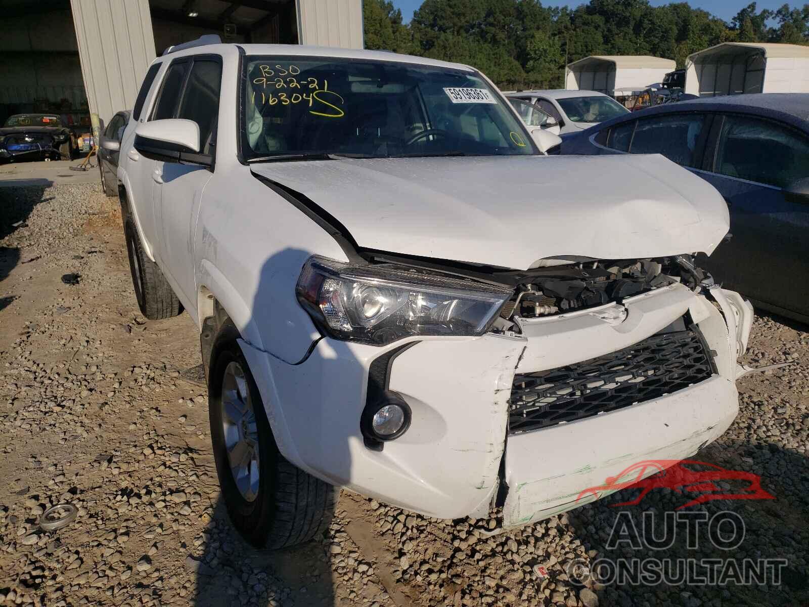 TOYOTA 4RUNNER 2016 - JTEZU5JR8G5116304