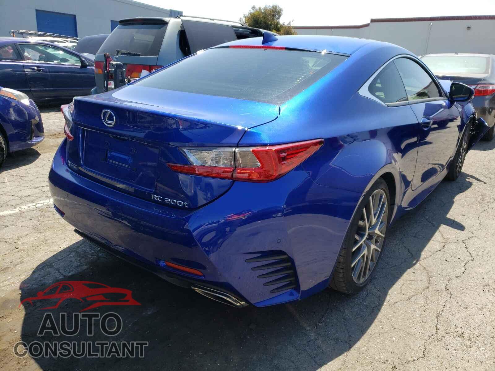 LEXUS RC 2016 - JTHHA5BC7G5001663