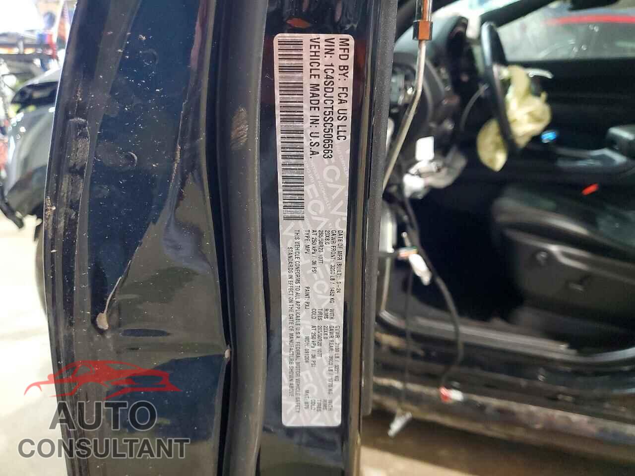 DODGE DURANGO 2025 - 1C4SDJCT5SC506563