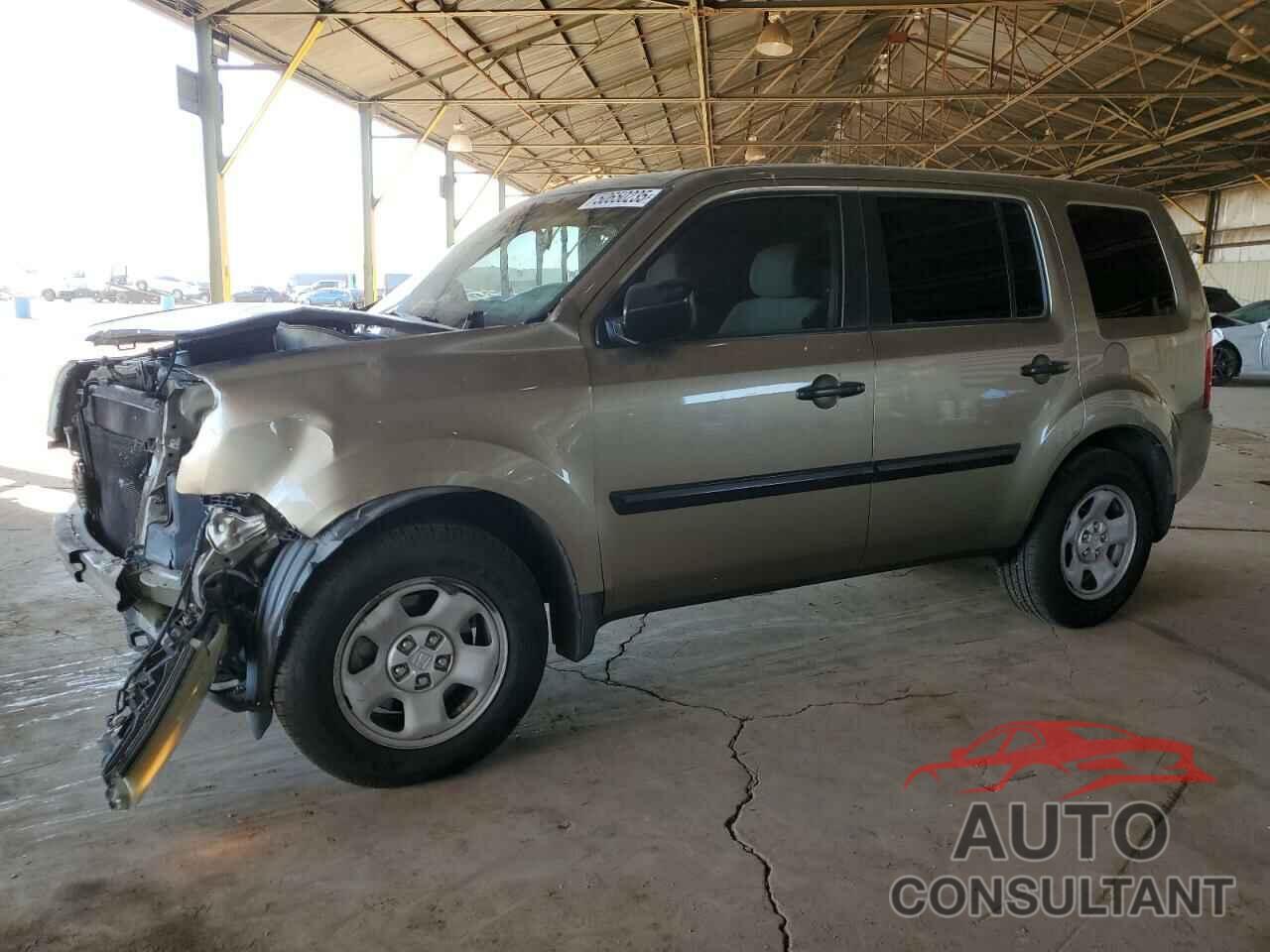 HONDA PILOT 2010 - 5FNYF4H29AB018689