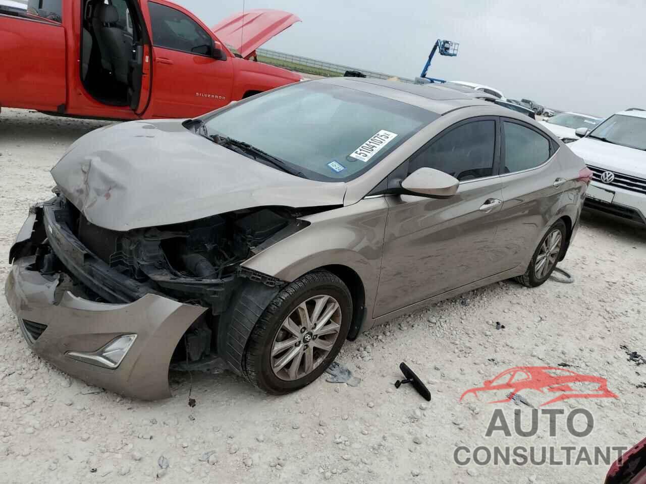 HYUNDAI ELANTRA 2015 - 5NPDH4AE4FH586869