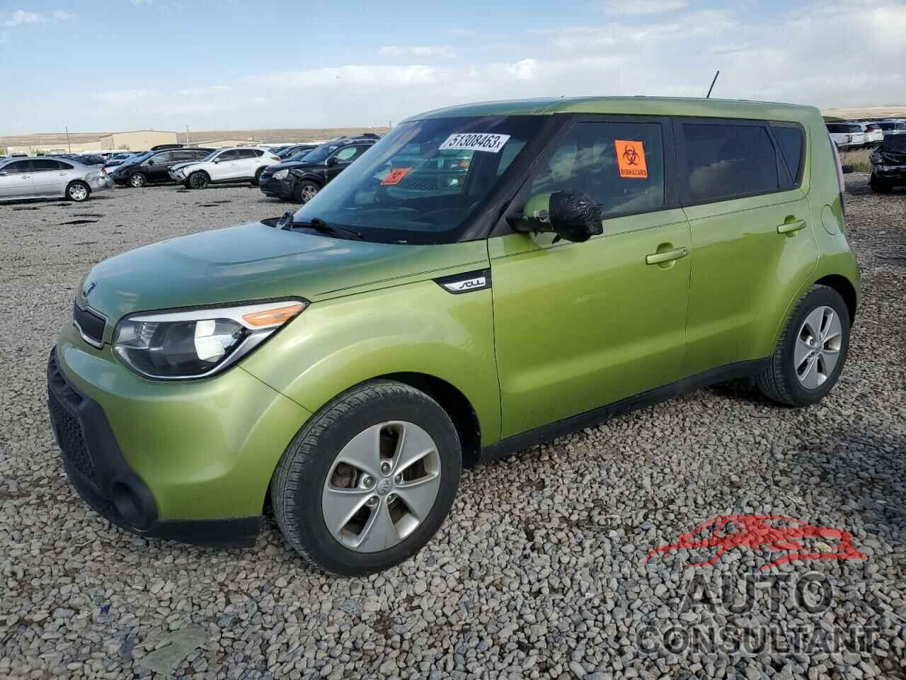 KIA SOUL 2016 - KNDJN2A20G7830724