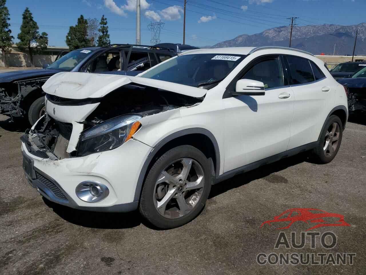 MERCEDES-BENZ GLA-CLASS 2019 - WDCTG4EB0KU008695