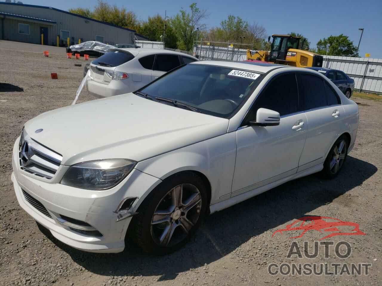 MERCEDES-BENZ C-CLASS 2011 - WDDGF5EB9BR158801