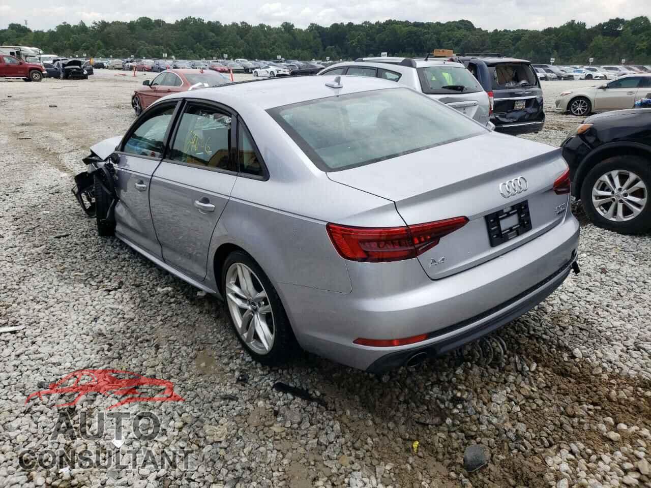 AUDI A4 2017 - WAUDNAF40HN056888