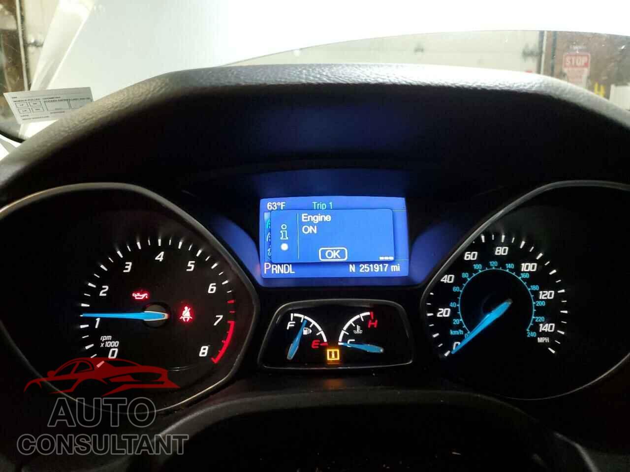 FORD FOCUS 2013 - 1FADP3E21DL216202