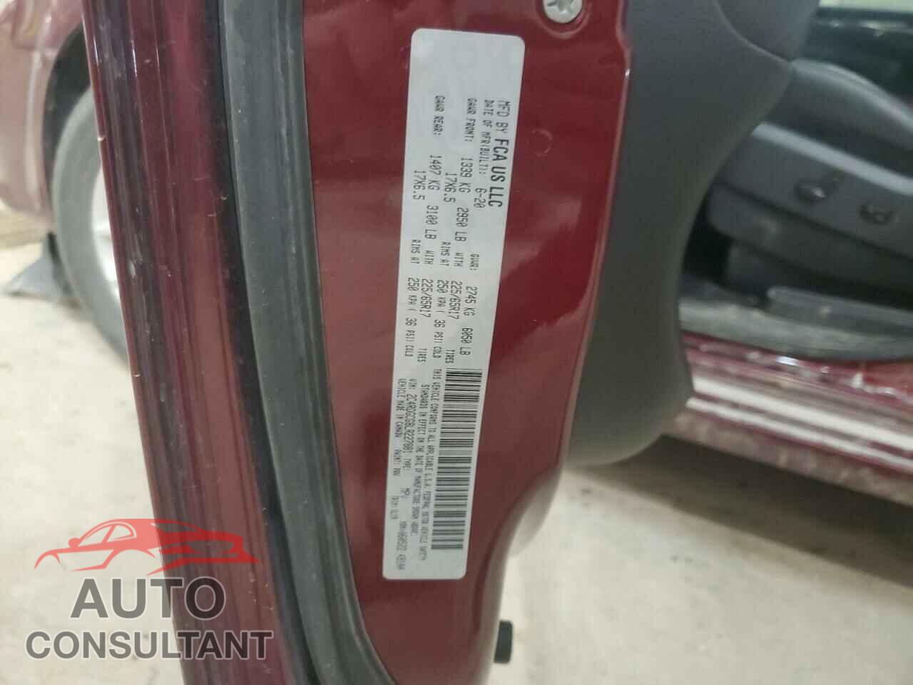 DODGE CARAVAN 2020 - 2C4RDGCG8LR227881