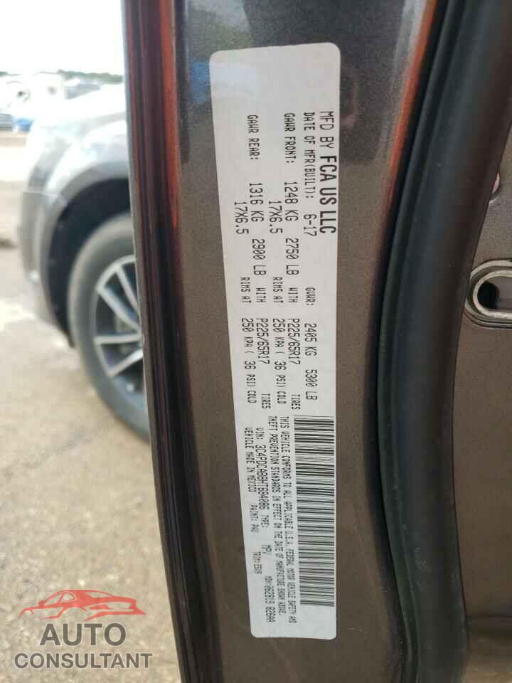 DODGE JOURNEY 2017 - 3C4PDCAB8HT684086