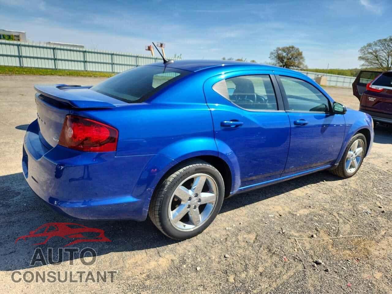 DODGE AVENGER 2013 - 1C3CDZCB6DN521594