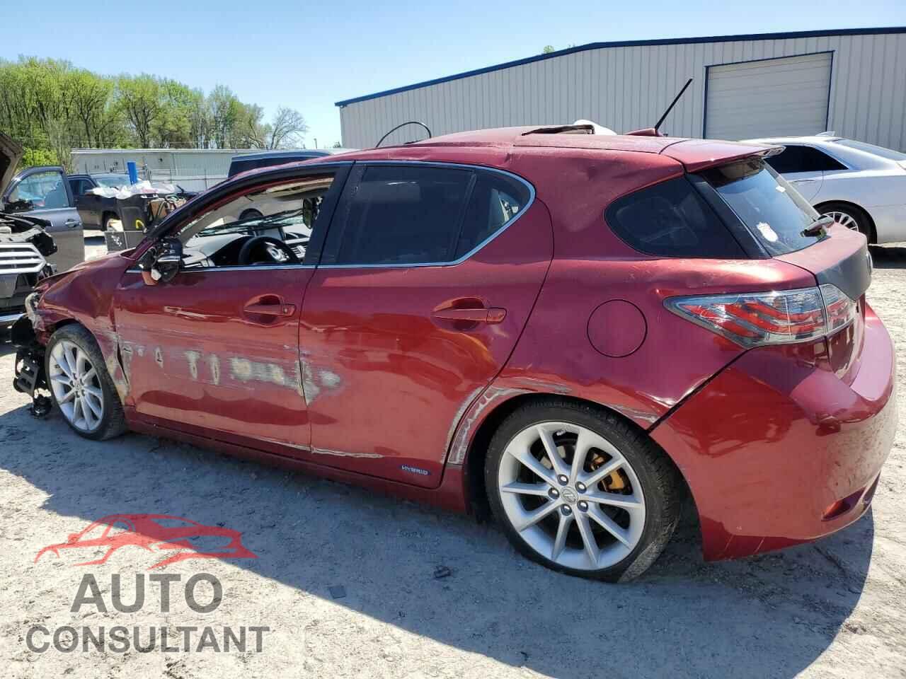 LEXUS CT 200 2012 - JTHKD5BH8C2094830