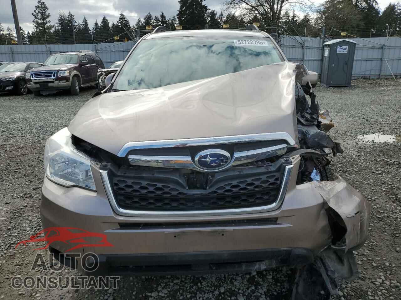 SUBARU FORESTER 2015 - JF2SJADC3FH406494