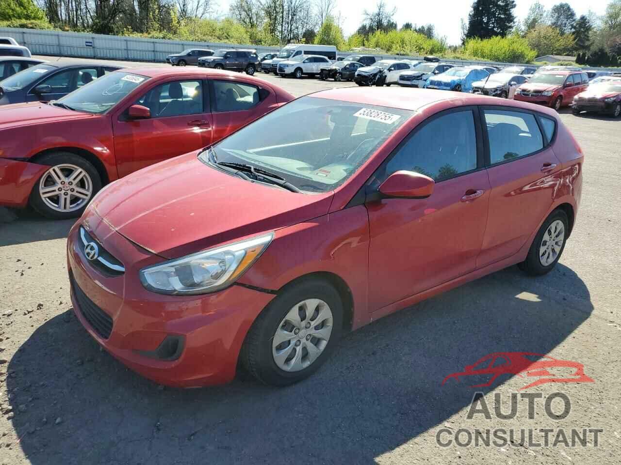 HYUNDAI ACCENT 2016 - KMHCT5AE9GU279863