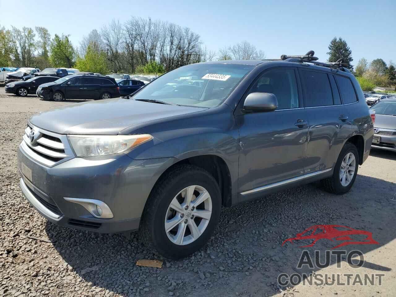 TOYOTA HIGHLANDER 2013 - 5TDBK3EH9DS231386