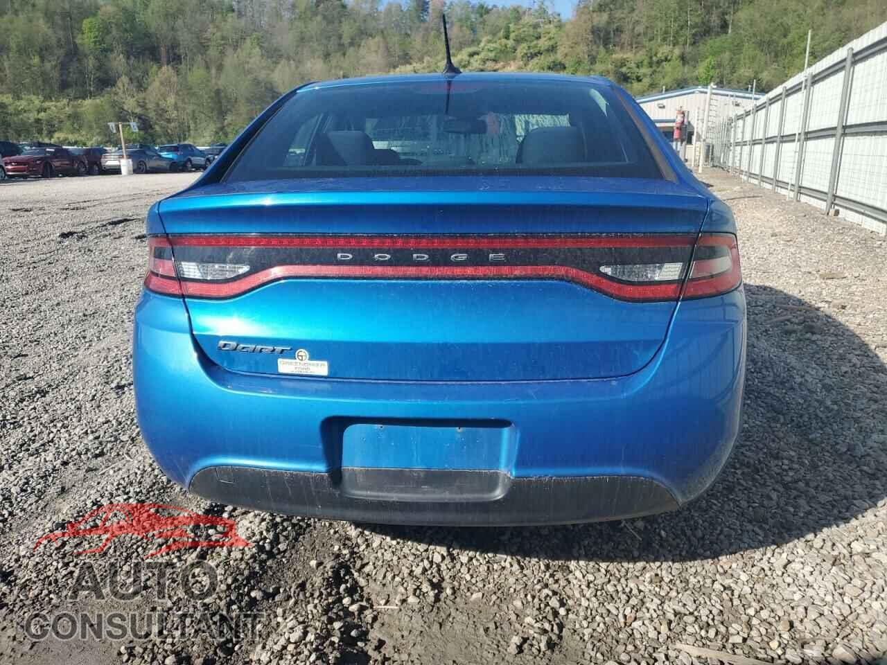 DODGE DART 2016 - 1C3CDFAA8GD656935