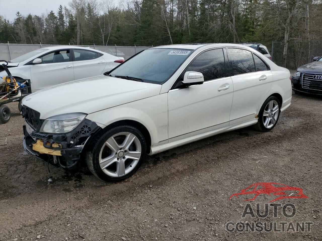 MERCEDES-BENZ C-CLASS 2009 - WDDGF81X39F326818