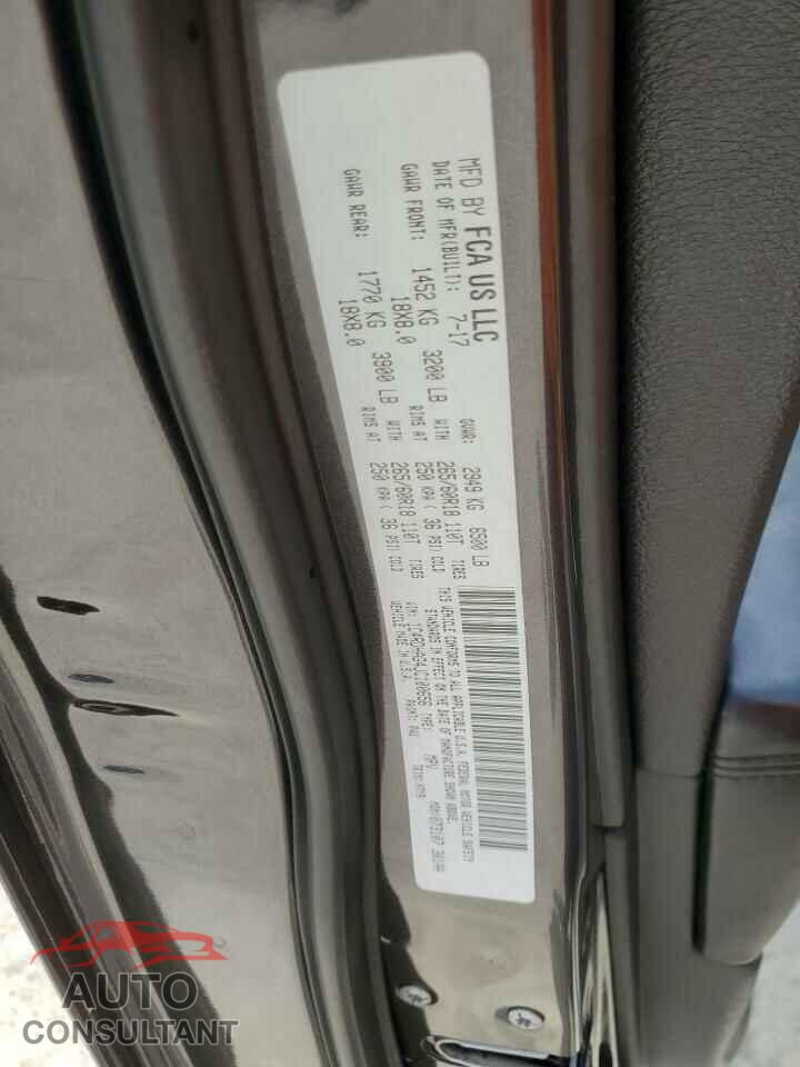 DODGE DURANGO 2018 - 1C4RDHAG4JC100656