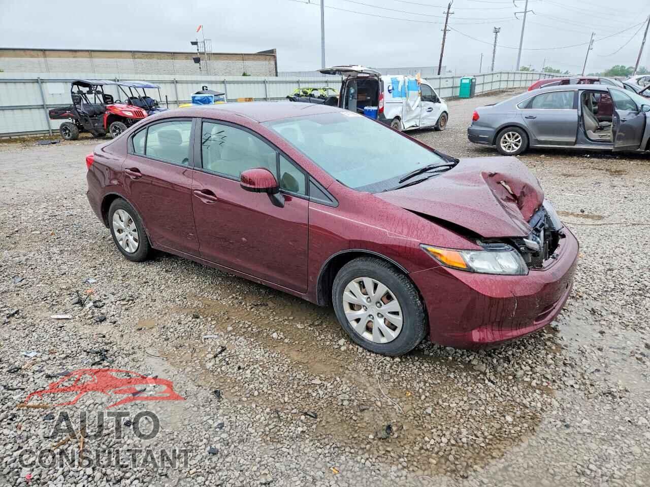 HONDA CIVIC 2012 - 19XFB2F51CE059458