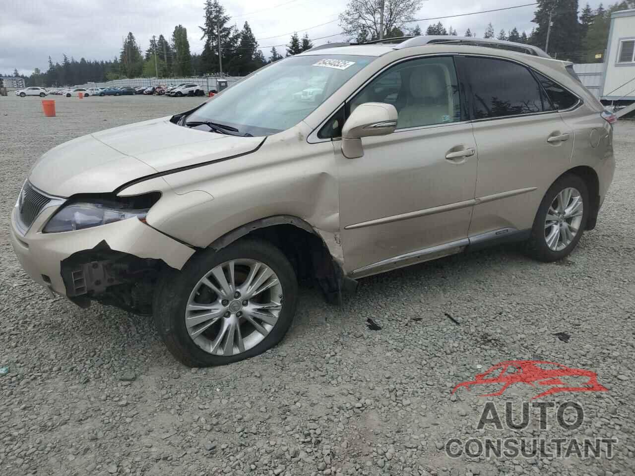 LEXUS RX450 2011 - JTJBC1BA7B2422511