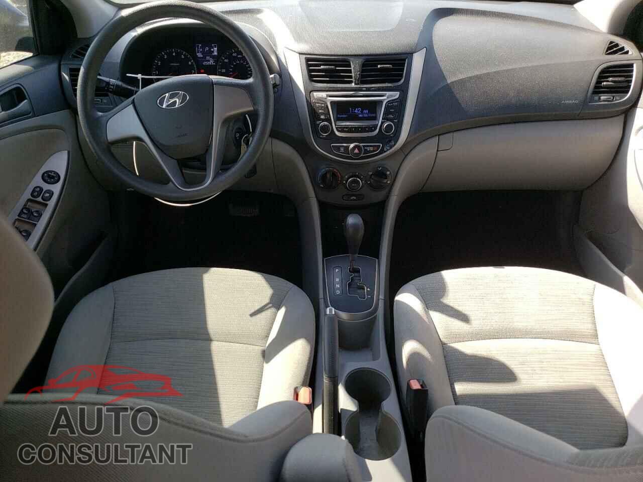 HYUNDAI ACCENT 2016 - KMHCT4AE9GU136244