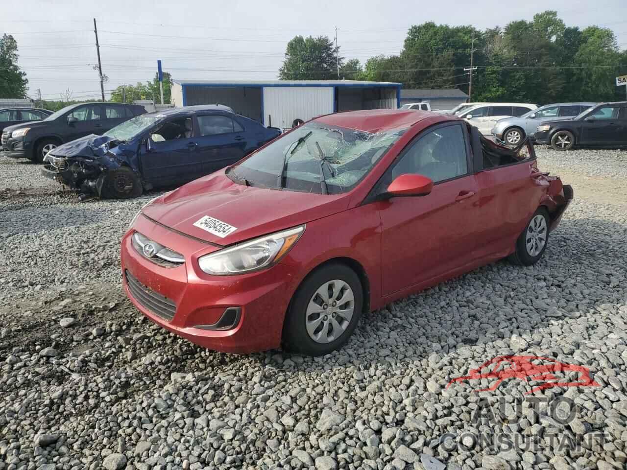 HYUNDAI ACCENT 2017 - KMHCT4AE3HU376603