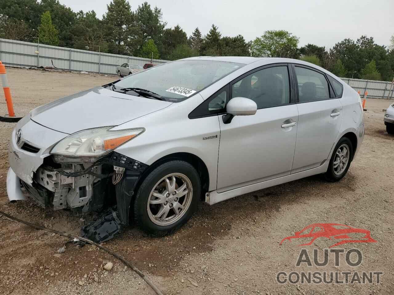 TOYOTA PRIUS 2011 - JTDKN3DU9B0275023