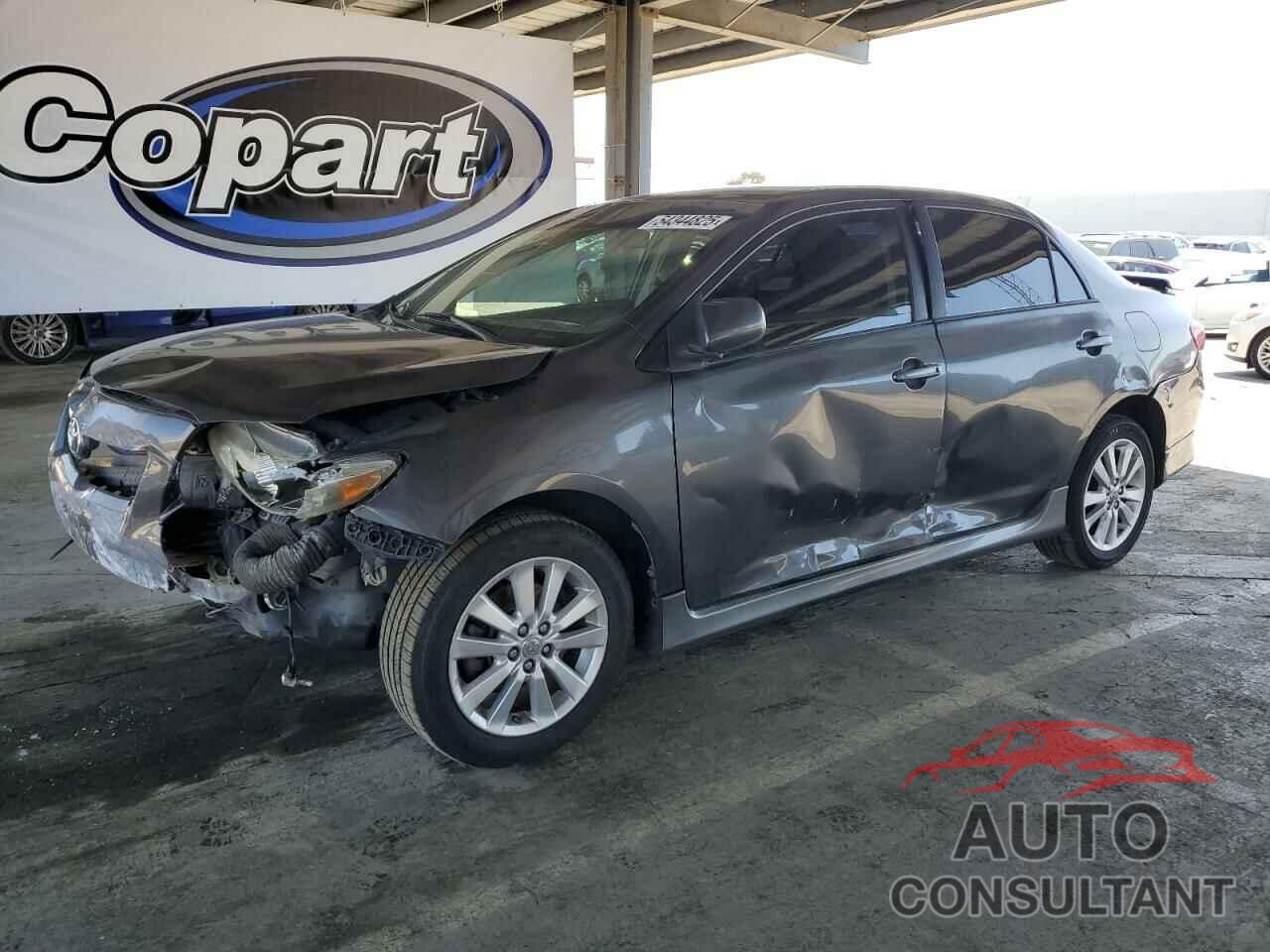 TOYOTA COROLLA 2009 - 1NXBU40E79Z086814