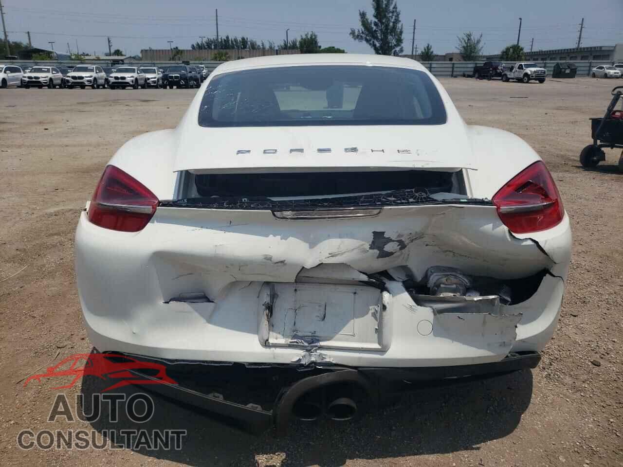 PORSCHE CAYMAN 2016 - WP0AA2A80GK170679