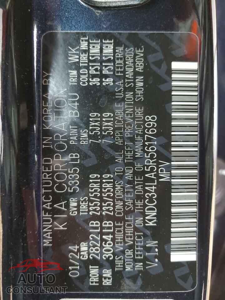 KIA EV6 LIGHT 2024 - KNDC34LA5R5617698