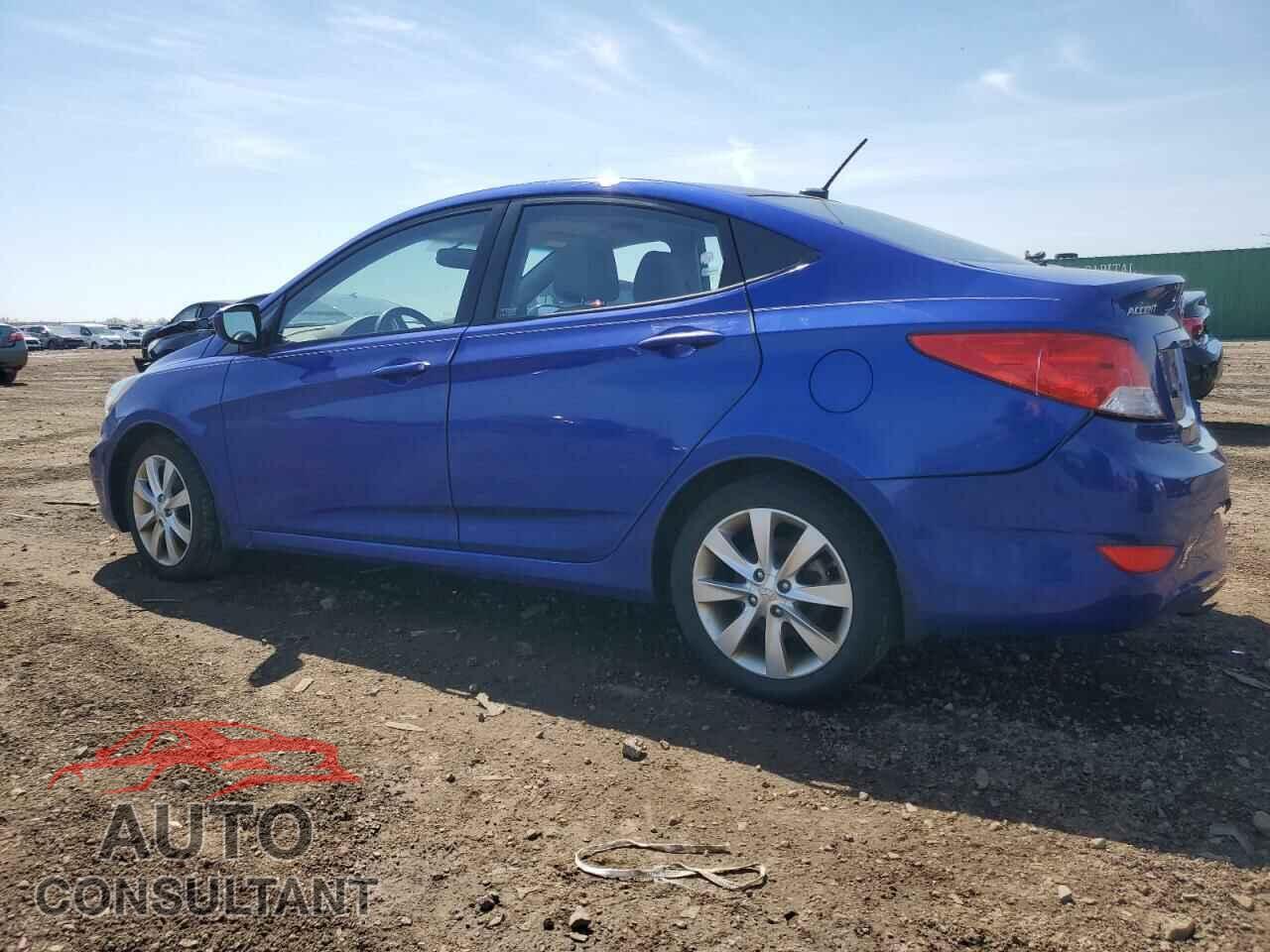 HYUNDAI ACCENT 2013 - KMHCU4AE6DU418544