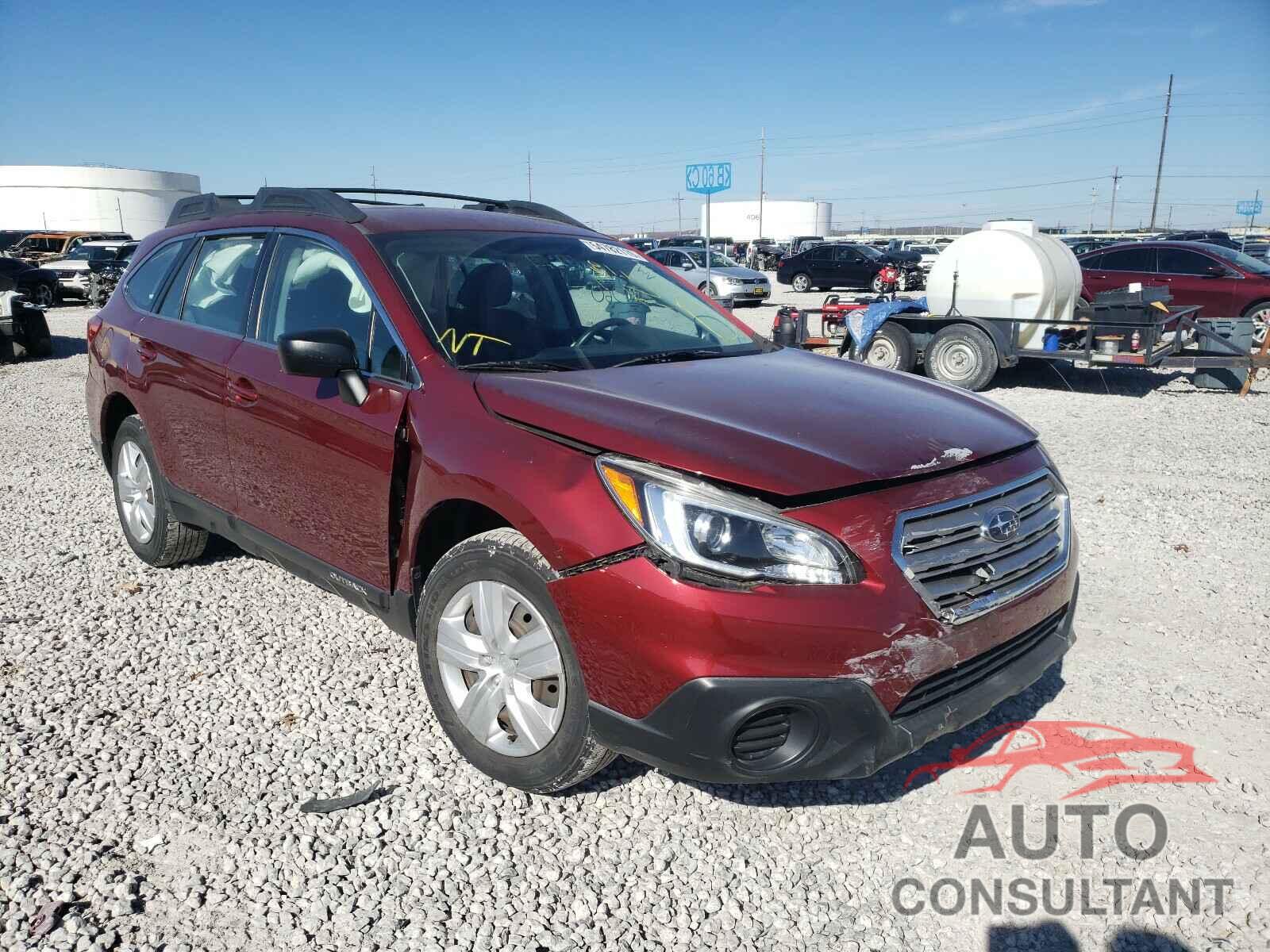 SUBARU OUTBACK 2016 - 4S4BSAAC4G3283119