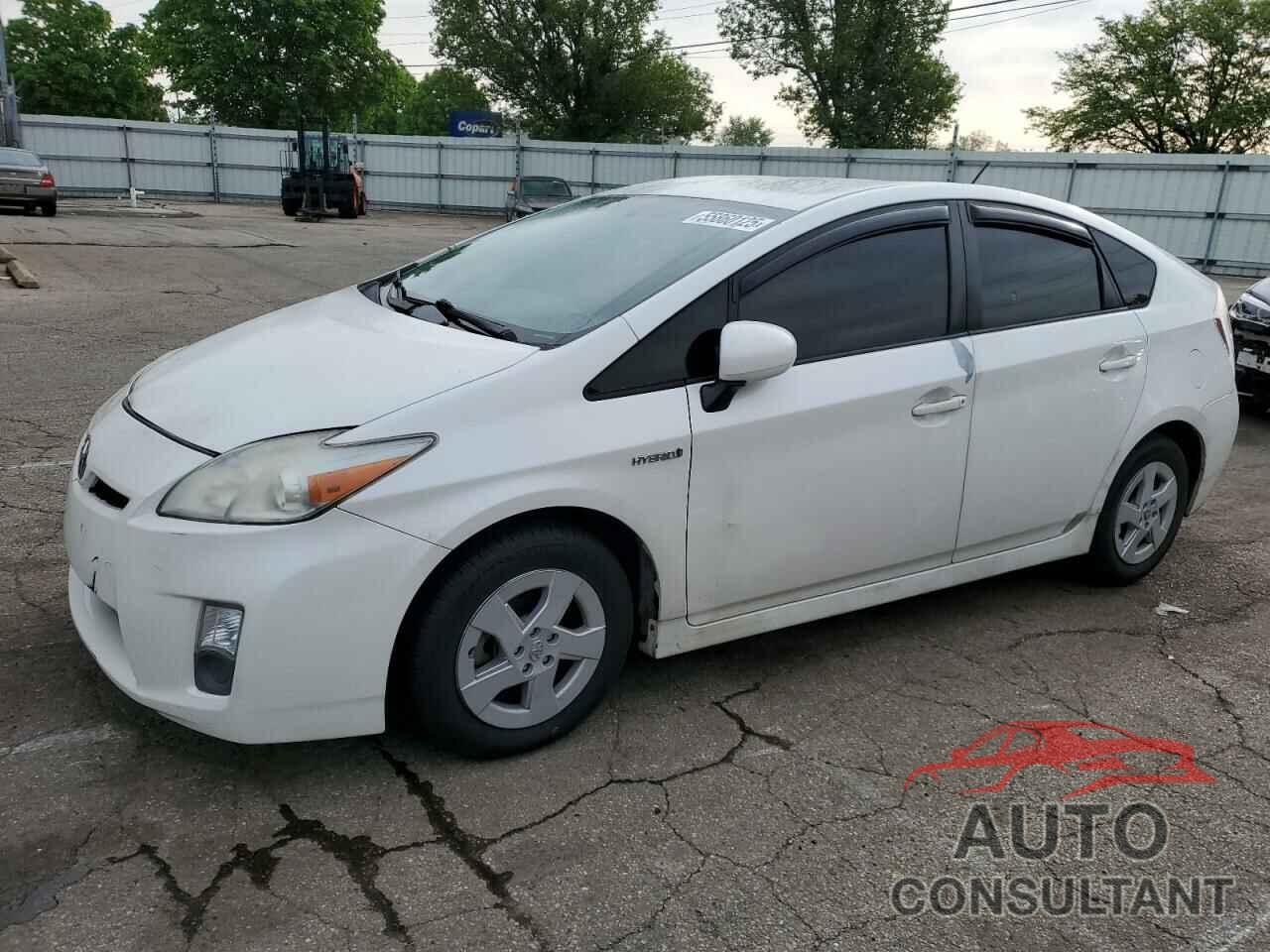 TOYOTA PRIUS 2010 - JTDKN3DU2A0124801