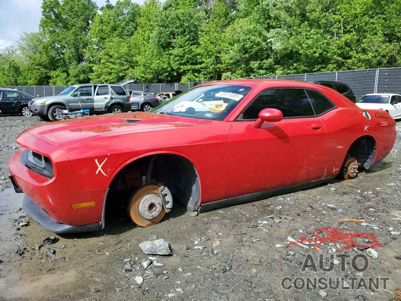 DODGE CHALLENGER 2012 - 2C3CDYAGXCH118072