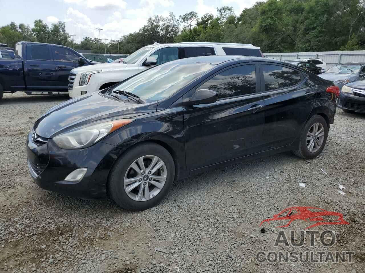 HYUNDAI ELANTRA 2012 - KMHDH4AE6CU351953