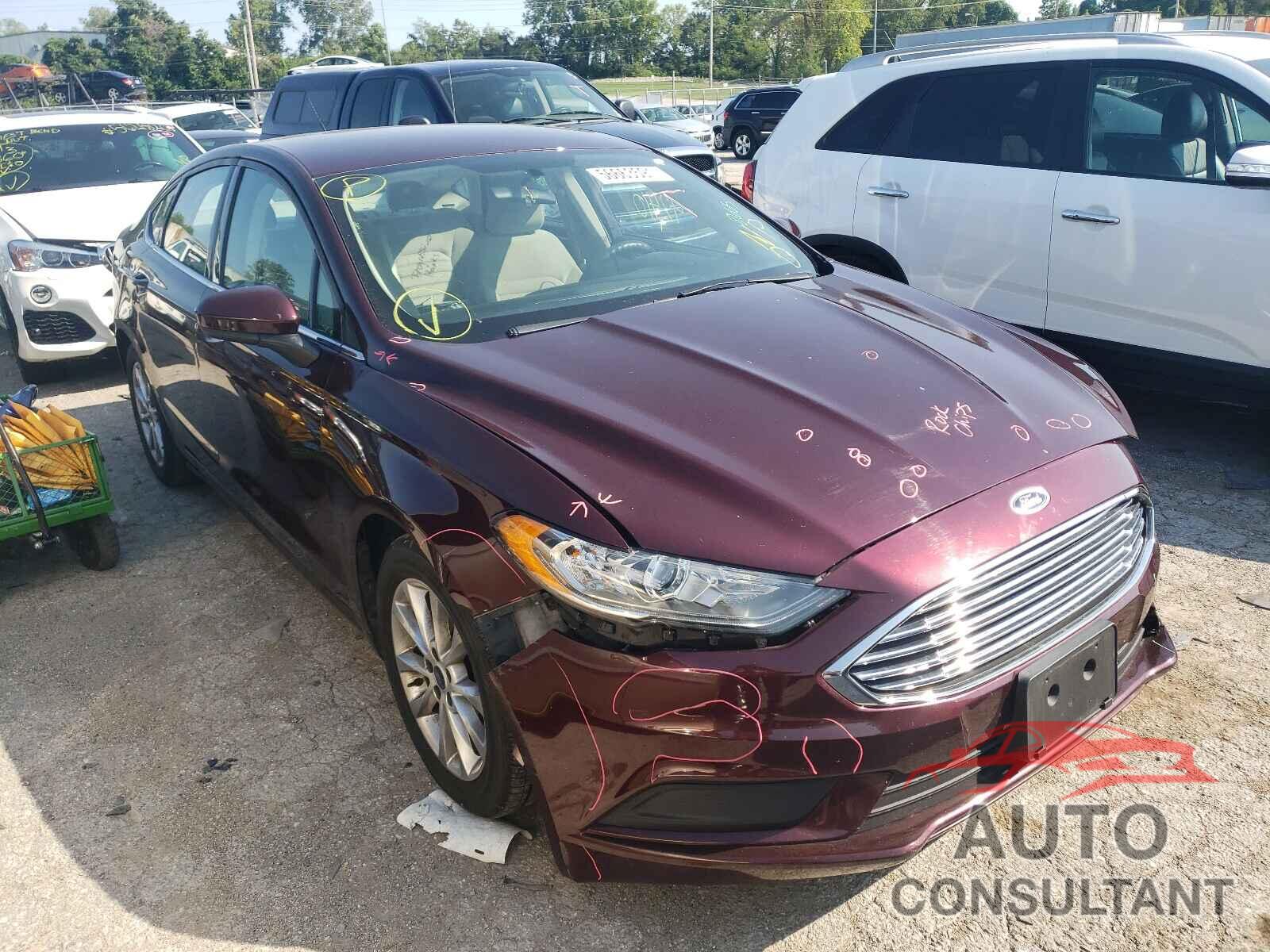 FORD FUSION 2017 - 3FA6P0HD1HR121621
