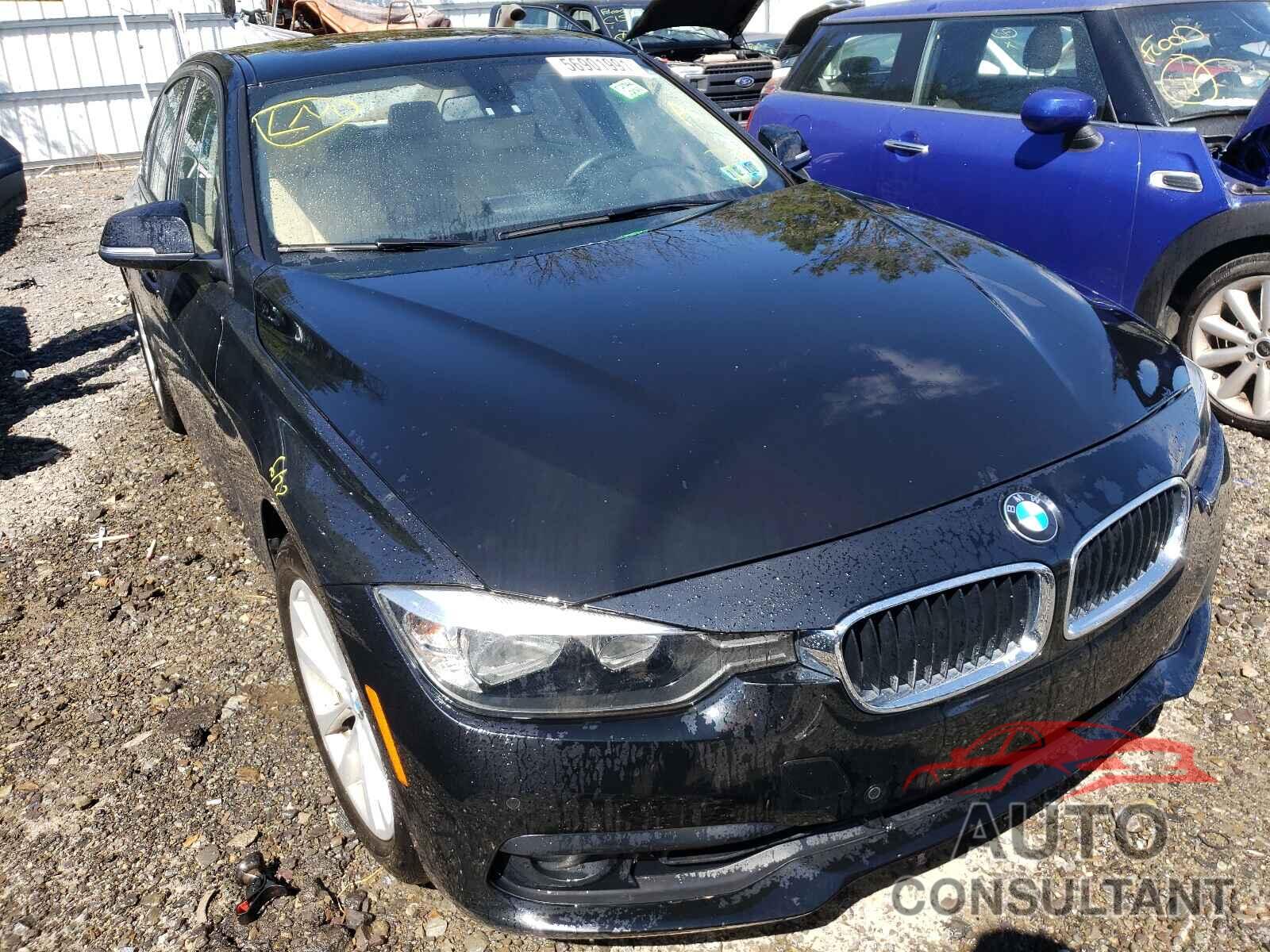 BMW 3 SERIES 2016 - WBA8A3C56GK688560
